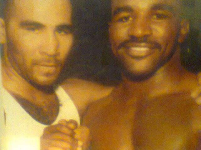 Bell Pictured With Holyfield