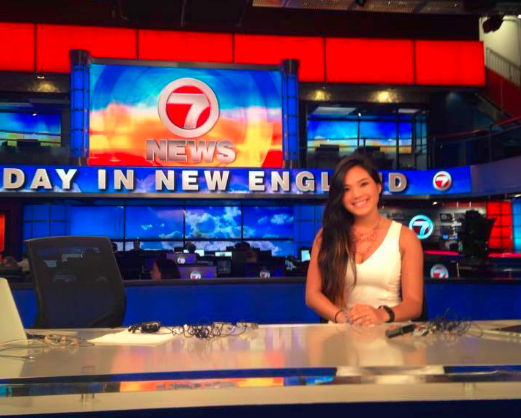 At the news desk