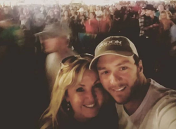 Photo of Sonny and his wife Heather at a Route 91 Harvest before his death