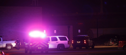 Police at the scene