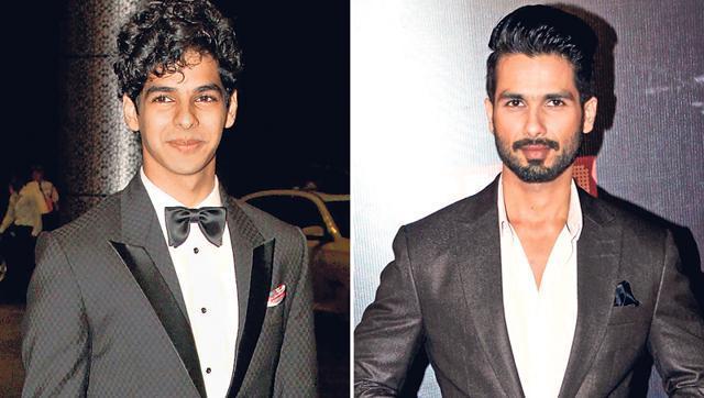 Ishan Khattar and Shahid Kapoor