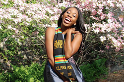 Iyore Olaye on her graduation day at Cornell