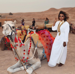 With a Camel