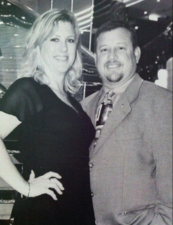 Photo of James with his wife Kimberly Snead.