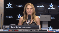 Jane Slater on NFL Total Access