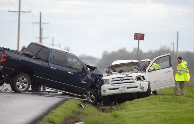 Scene of the crash