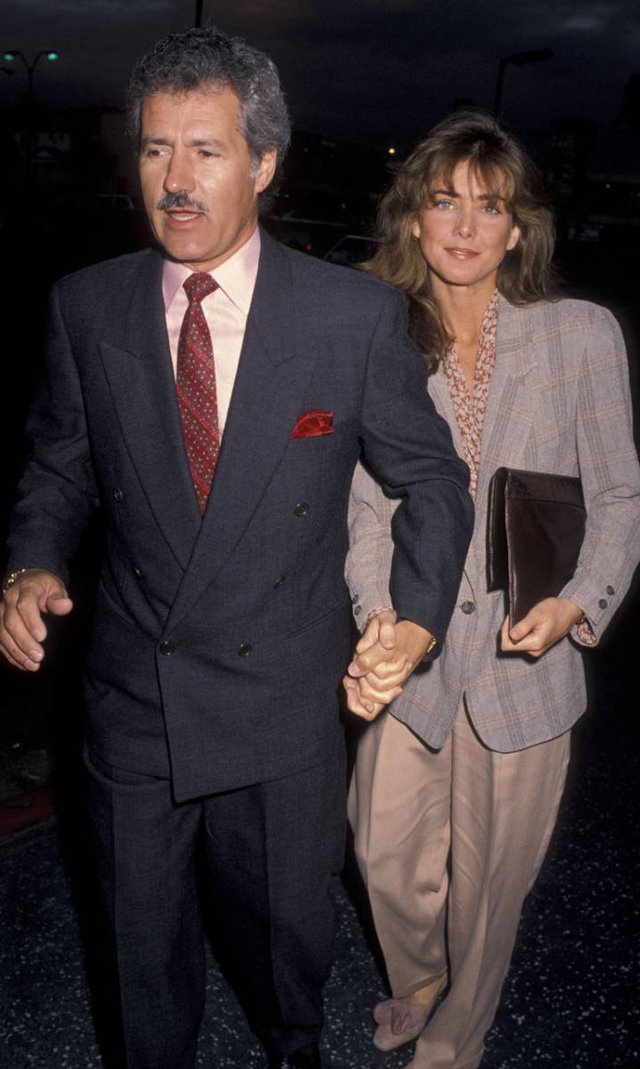 Jean Trebek with her husband Alex Trebek