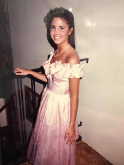 Jeanna Berg-Leslie when she was younger.