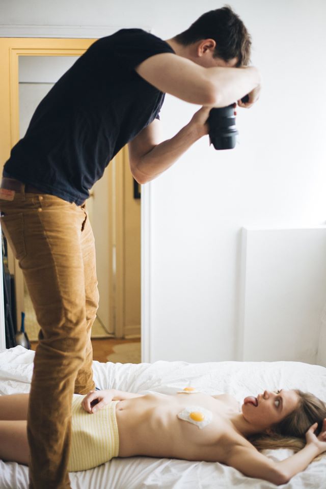 Jesse at work