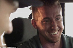 Photo taken of Joel Taylor from the set of Storm Chasers.