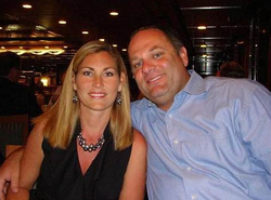 Photo of John Barnes with his wife Ashley Barnes