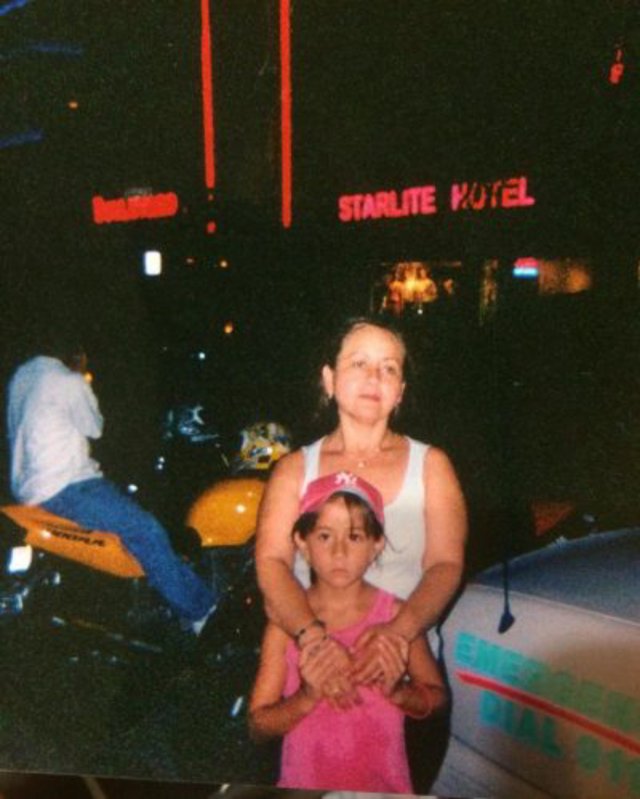 Jostasy with her mum