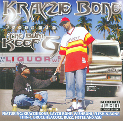 The cover art of Krayzie Bone Presents: The Bum Keef G