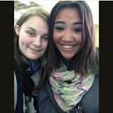 With a friend