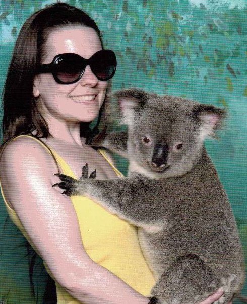 With a Koala