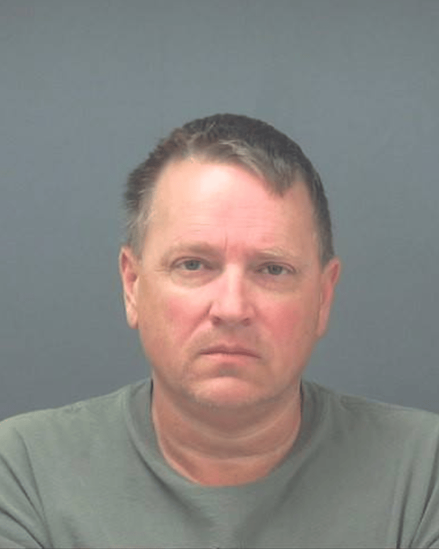 One of the most recent mugshots of Evan.