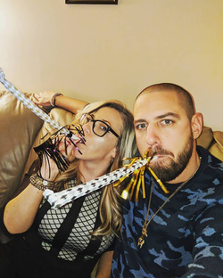 Kevin and his wife