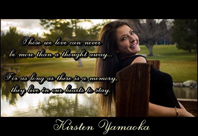A tribute to Kristen