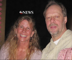 Photo of Lisa Crawford with Stephen Paddock.