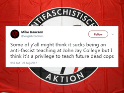 Mike Isaacson's controversial dead cop tweet