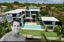 Michael Komaransk y and the mansion that he has sold in exchange for Bitcoin.