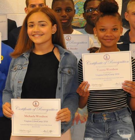 Michaela and Tyauna
