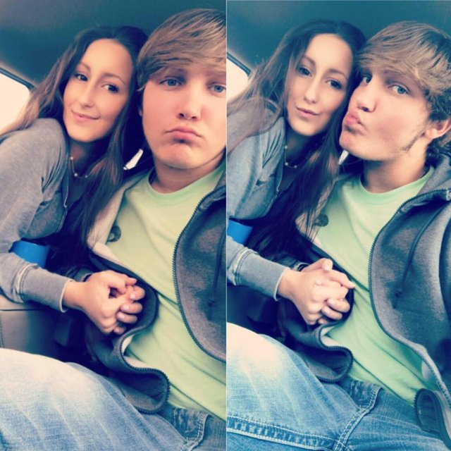 Nathan getting close with a female companion
