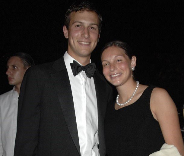 Nicole Meyer with her brother, Jared Kushner