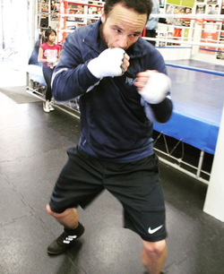 Patricio Manuel training