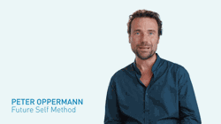 Gif of Peter Oppermann from a video where he speaks about the kind of Meditation practice he teaches.