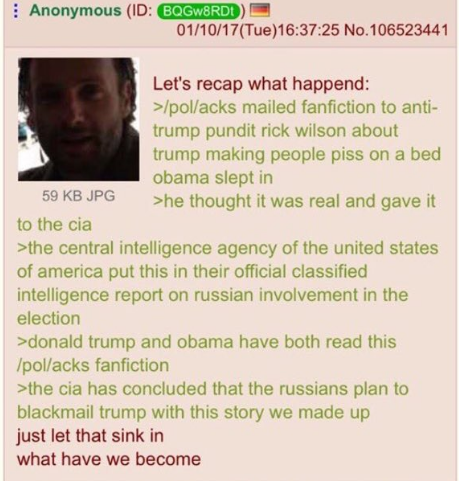 4chan summary of Pissgate