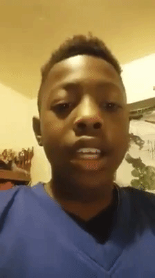 Clip from the video where he talks about bullying.