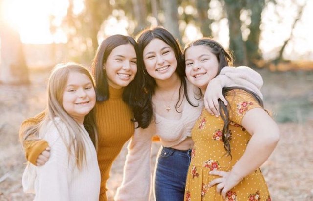 Rachel and her siblings
