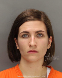 Mugshot of Rebecca Mason-Cales.