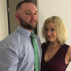 Photo of Rebecca Smith and her fiance