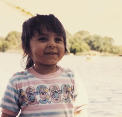 Photo of Sarina Morales as a child