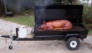 A pig roaster. Kratz and DiNardo put victim Dean Finocchiaro in one after they shot him in the head.