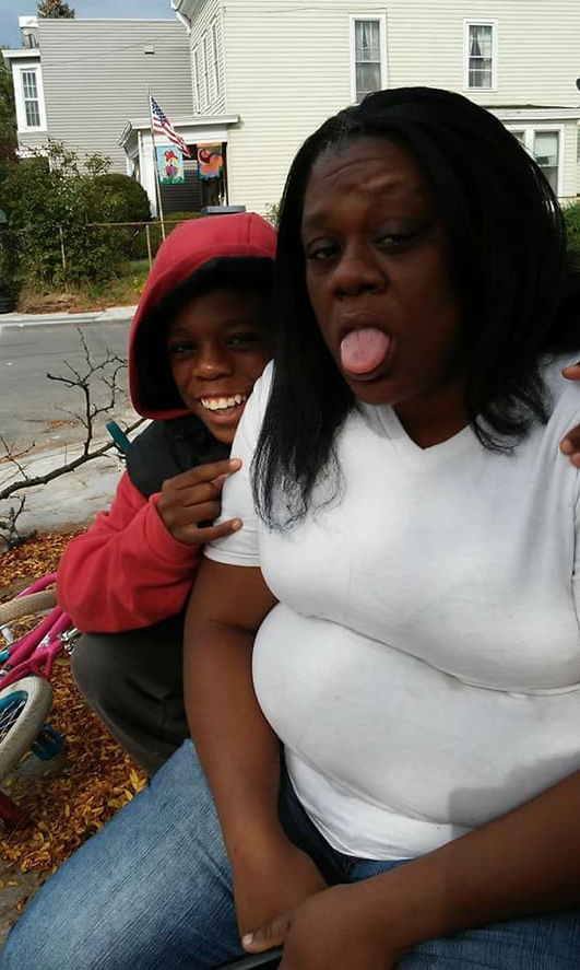 Shanta Myers with Jeremiah Myers