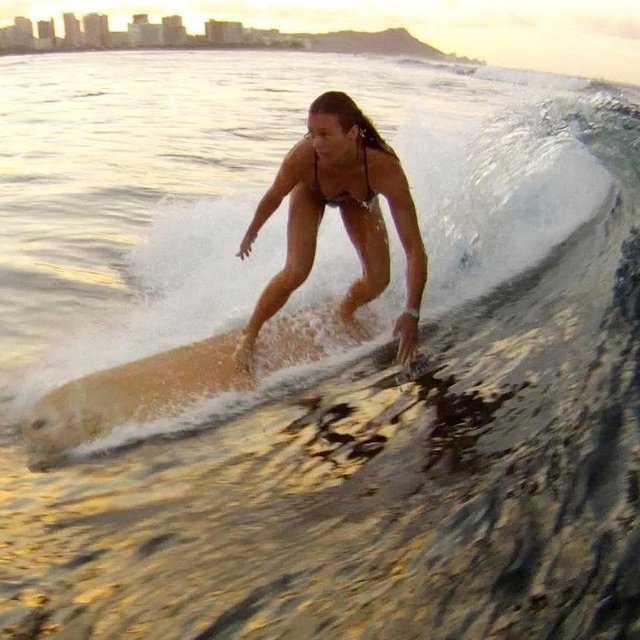 Sophia Surfing