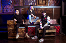 Space Yacht's Ollie Zhang, left, Henry Lu and Rami Perlman (Photo by Danny Liao)