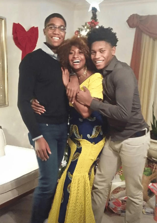 Star Ifeacho with family