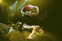 Band members of Starcrawler, Henri and Arrow.