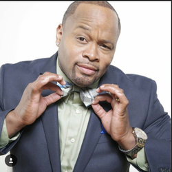 Photo of Steve Brown wearing a bow tie.