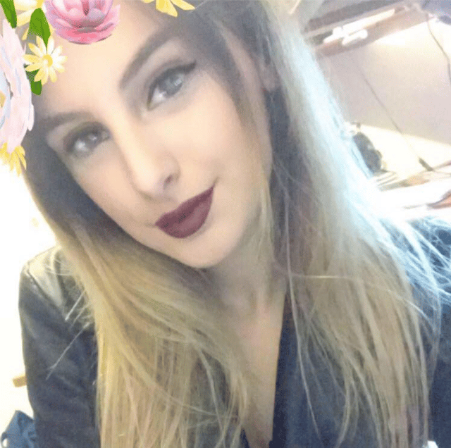 Using a Snapchat filter