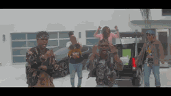 Gif of WAV3POP from the music video to their song, "Act".