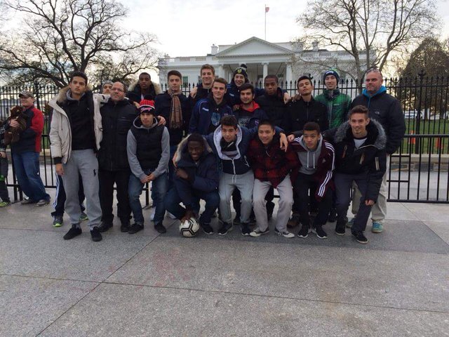 Yael Alberto Patino and the Braves d'Ahuntsic invades Washington DC and the White House
