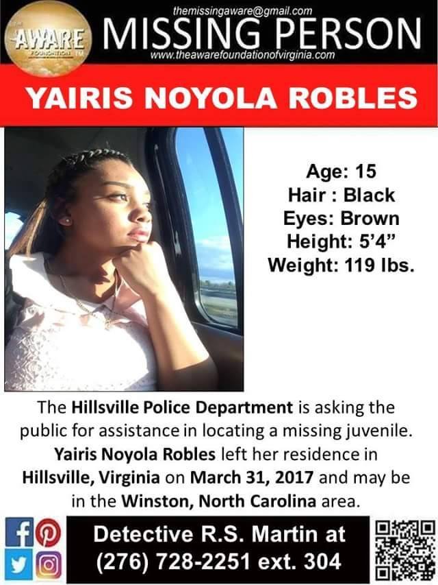 Missing Person Poster