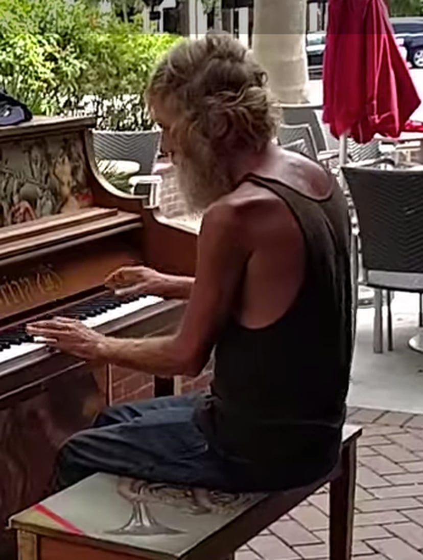 Donald Gould (the "Homeless Piano Man")