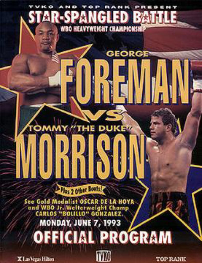 George Foreman vs. Tommy Morrison