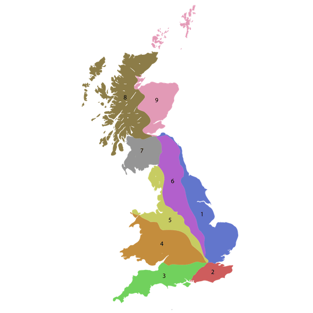 A roads in Zone 3 of the Great Britain numbering scheme